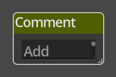 Comment Node
