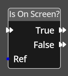 Is On Screen? Node