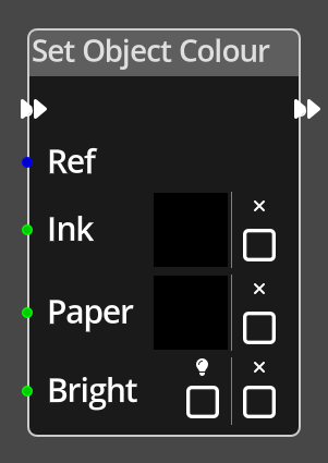 Set Object Colour Node