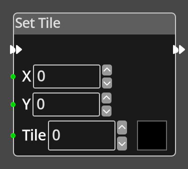 Set Tile Node
