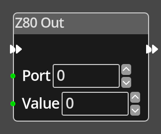 Z80 Out Node