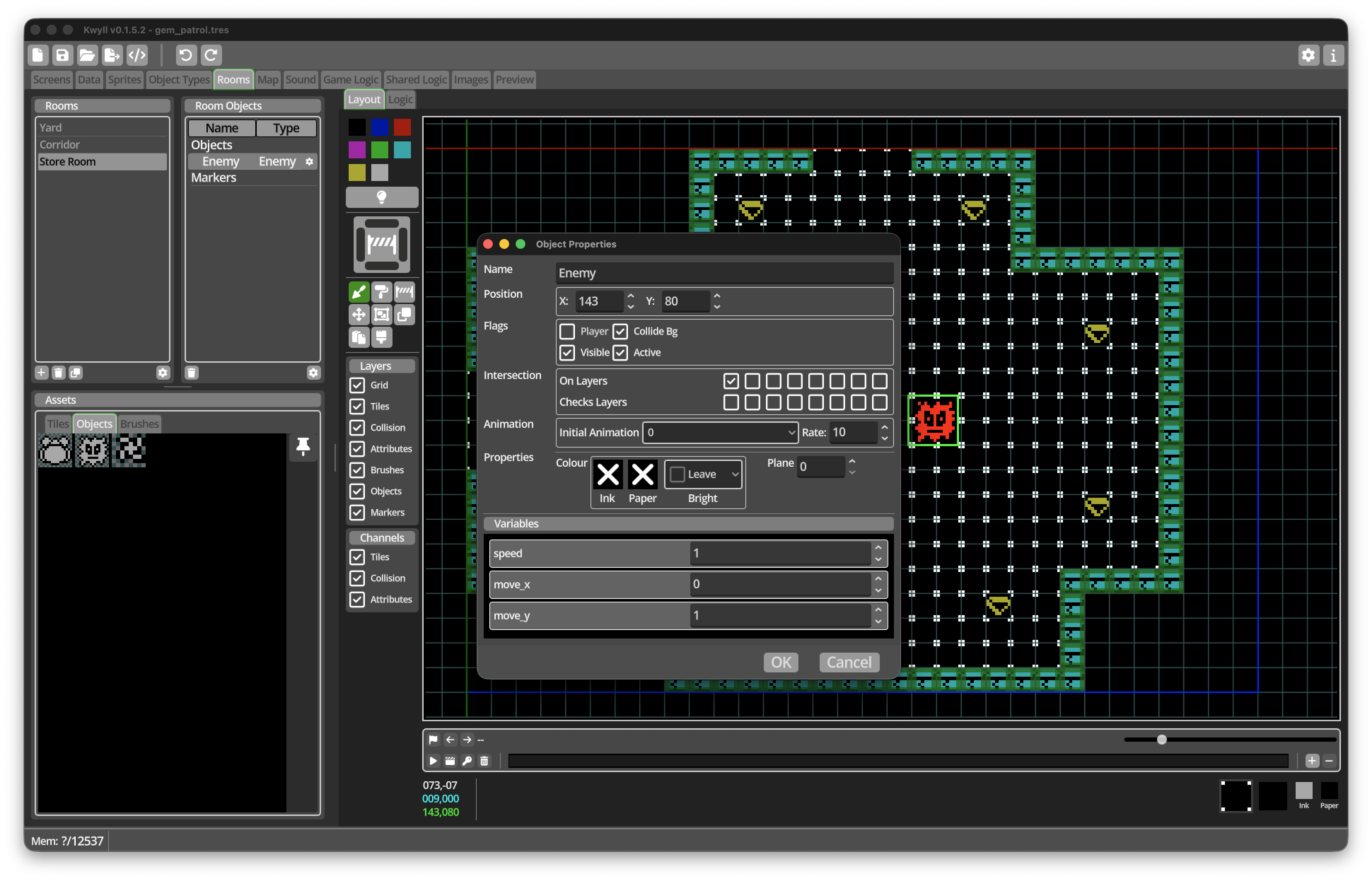 Enemy Intersection Layers