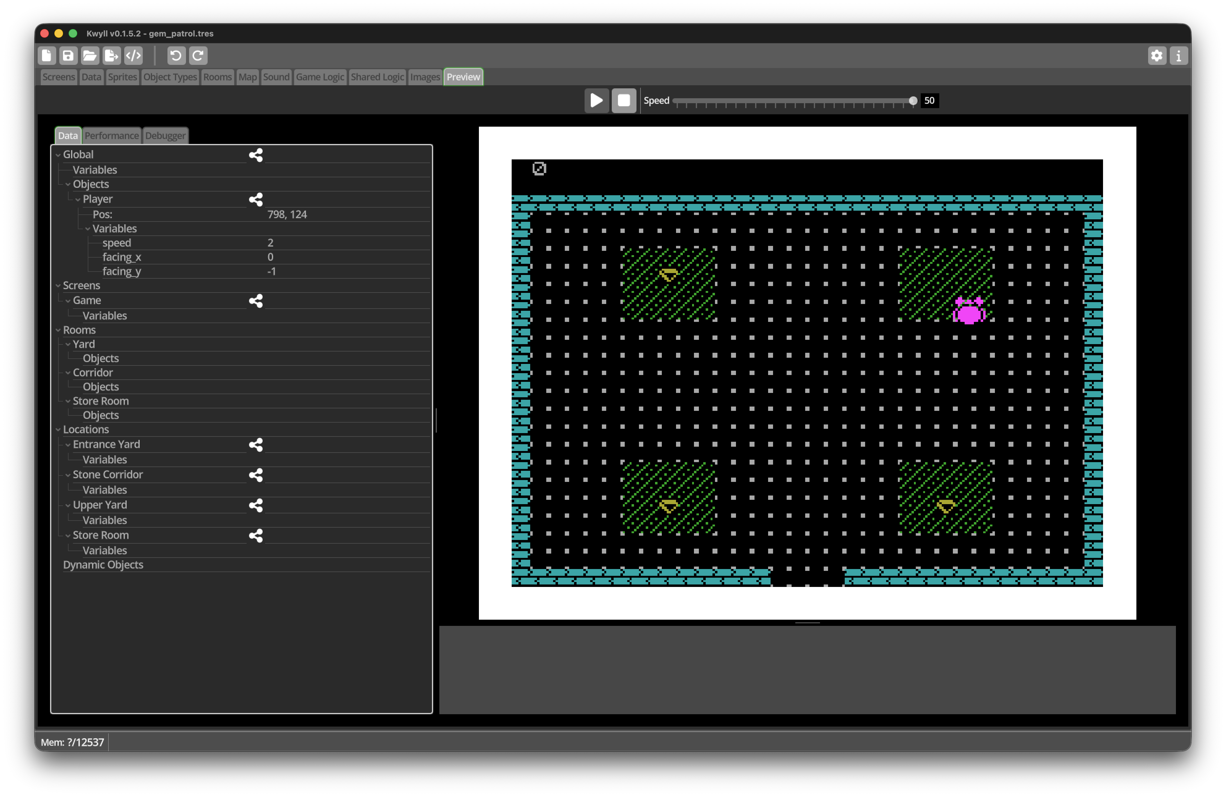 Gem Removed Preview