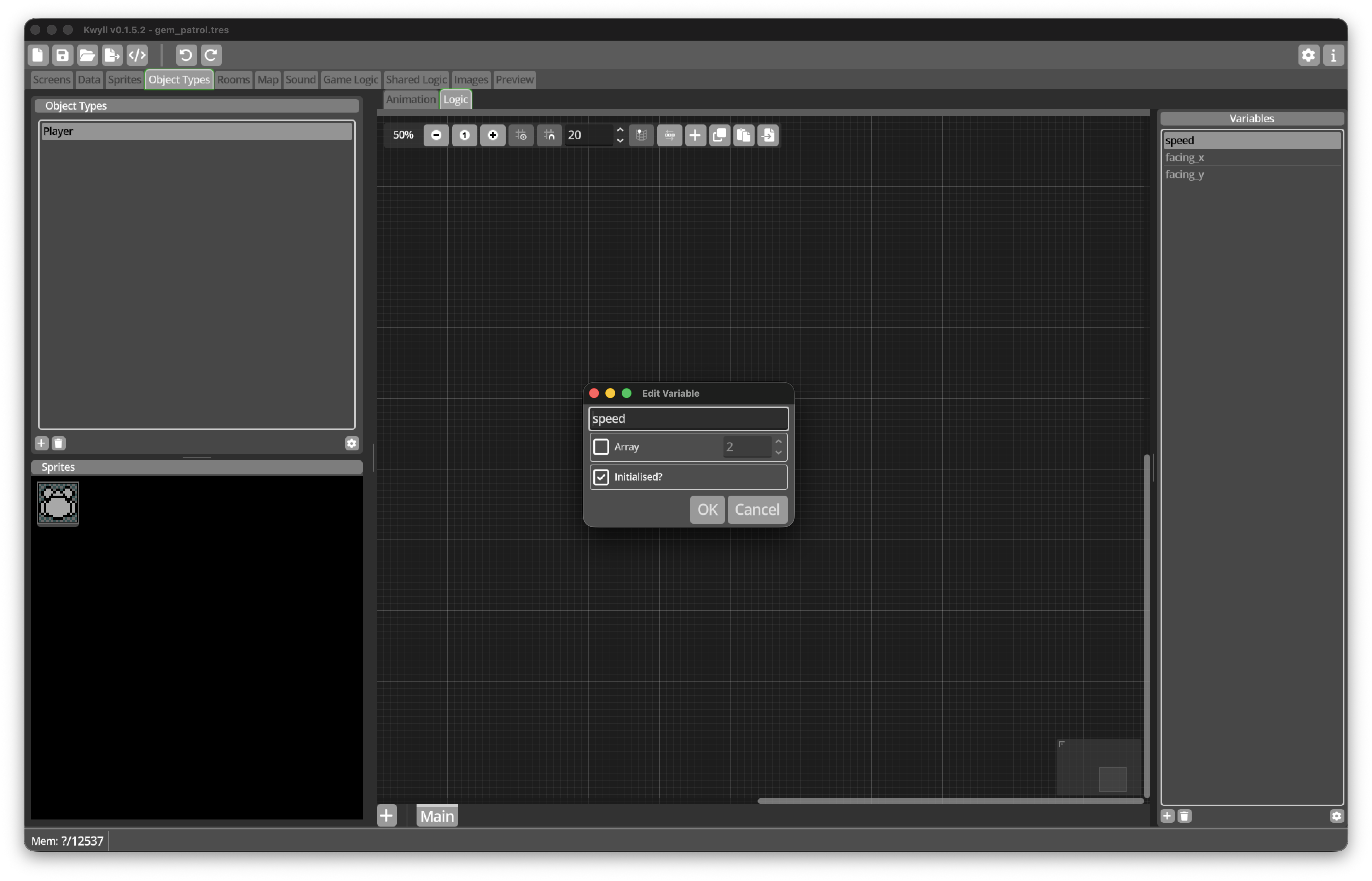 Player Variables